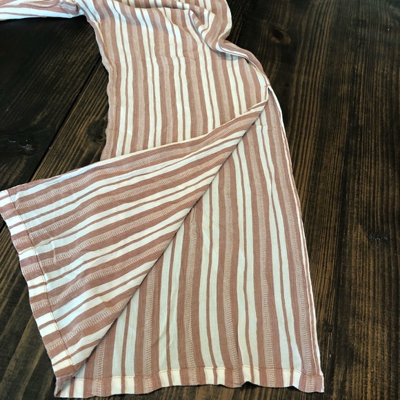 Roxy Wide Leg Boho Lounge Pants With Pockets - Picture 13 of 14